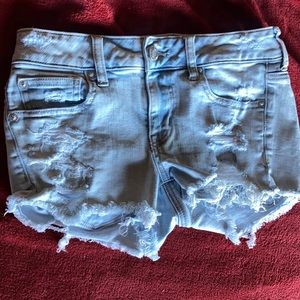 American eagle jean shorts
